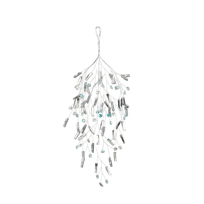 Decoration Branch Silver  L40Cm