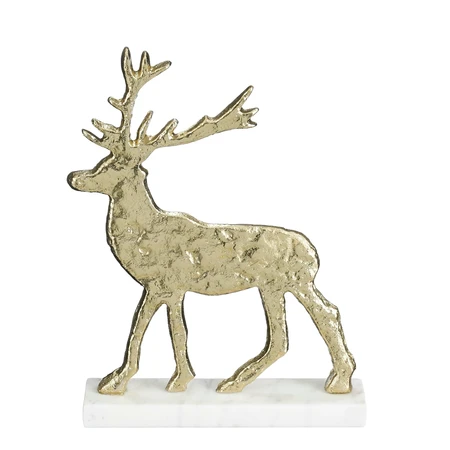 Decoration Deer Champagne L20Xw5Xh28Cm
