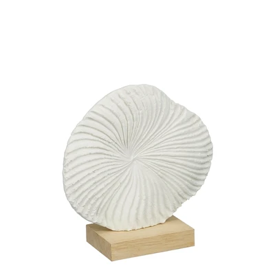 Decoration Object White Fsc 100% - L18,5Xw7Xh19Cm