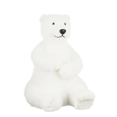 Decoration Polar Bear White  L40Xw32Xh48.5Cm