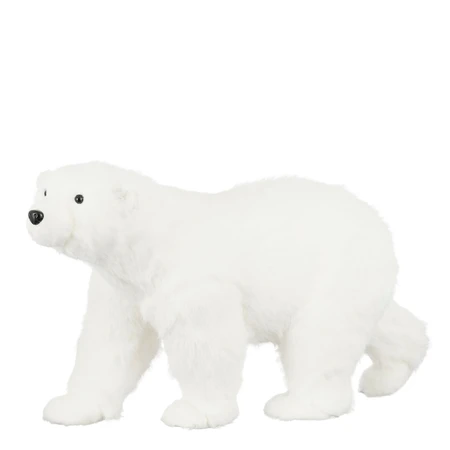 Decoration Polar Bear White L52Xw17Xh30Cm