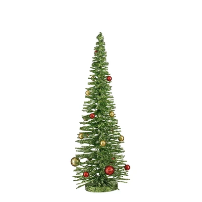 Decoration Tree Green  H40Xd16Cm