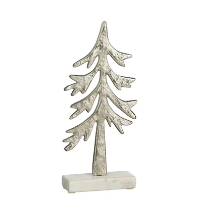 Decoration Tree Silver  L14Xw5Xh31Cm