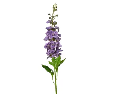 Delphinium On Stem Polyester H86.00cm purple