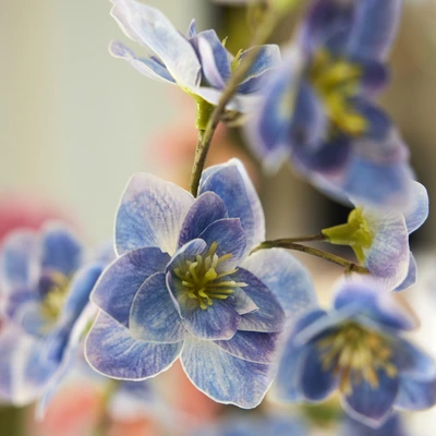 Delphinium Polyester Blue H.97Cm - image 2