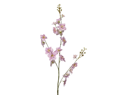 Delphinium Polyester Pink H.97Cm