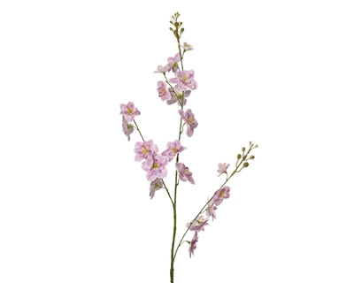 Delphinium Polyester Pink H.97Cm