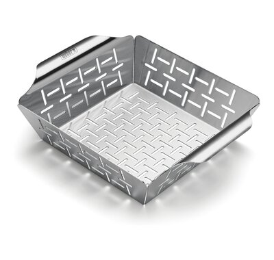 Deluxe Grilling Basket - Small - Square