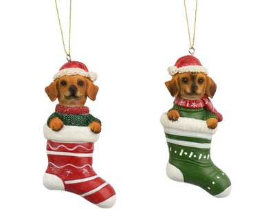 Dog Polyresin Asst. H.11cm