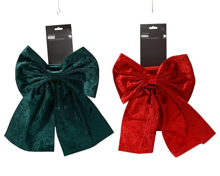 Door Bow Velvet Asst. L.36cm x W.45cm