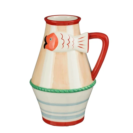 Dores Decoration Jug Red - L17Xw14,5Xh23Cm