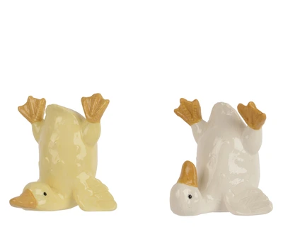 Duck Porcelain 2 Asst. H.8.5Cm - image 1