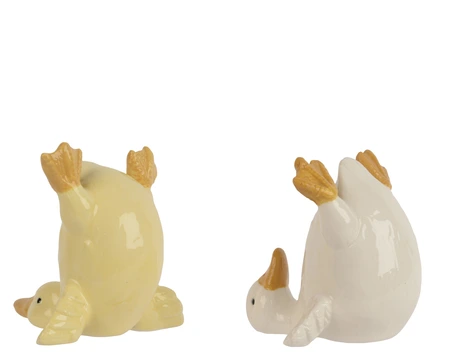 Duck Porcelain 2 Asst. H.8.5Cm - image 2