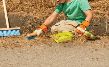Dust Pan & Brush - Kids  FSC - image 1