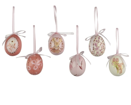 Egg Foam High Gloss 6 Asst. D.4Cm X H.6Cm