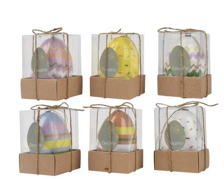 Egg Foam High Gloss H12.00cm asst. - image 1