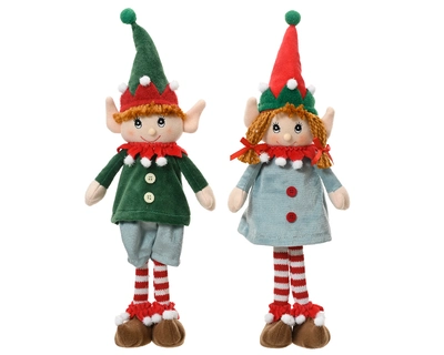 Elf Polyester Asst. H42cm