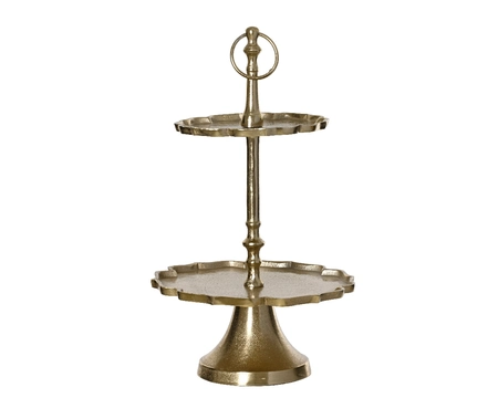 Etagere Aluminium light gold H63cm