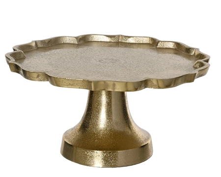 Etagere Aluminium light gold L30-W30-H14cm