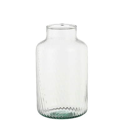 Evan Vase Recycled Glass  H25