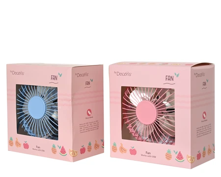 Fan Iron Solid Paint Colour 2Col Asst.H.15Cm - image 2