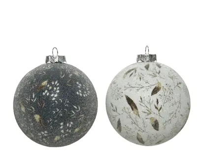 FL Bauble Foam 2Col Ass
