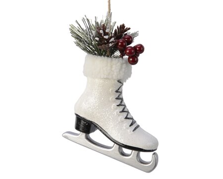 FL Skates Plastic Glitter Mistletoe White