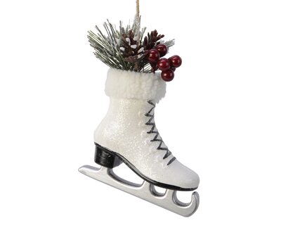 FL Skates Plastic Glitter Mistletoe White