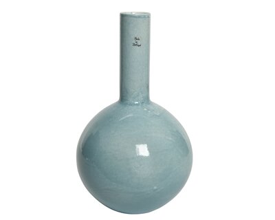 FL Vase Earthenware Misty Blue