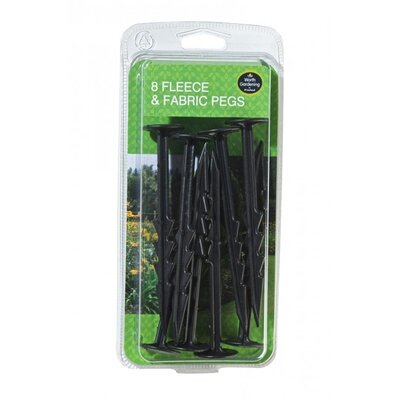 Fleece & Fabric Pegs (8)