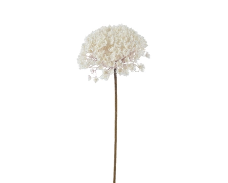 Flower Plastic cream L23-W23-H70cm