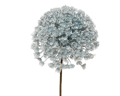 Flower Plastic iceblue L23-W23-H70cm