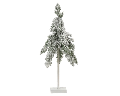 Flurry Fir Mini Tree Frosted Green/White H.45cm - image 1