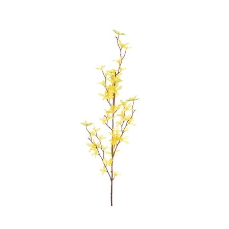 Forthisia Spray Polyester H82.00cm Yellow