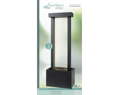 Fountain Galvanized Steel Anthracite L.25Cm X W.40Cm X H.112Cm - image 3