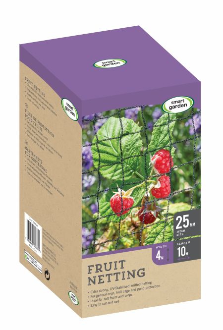 Fruit Netting  25mm Black Mesh  4m x 10m - image 4