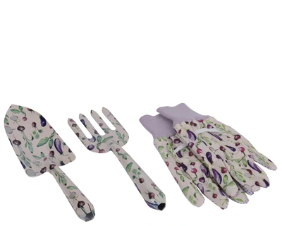 Garden Tool Set Steel With Vegetable Print Mix White H.28Cm - image 2