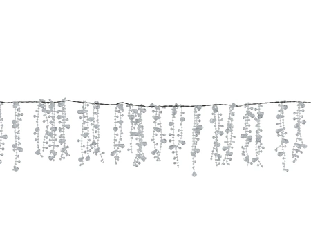 Garland Acrylic clear L1.8m-W20c