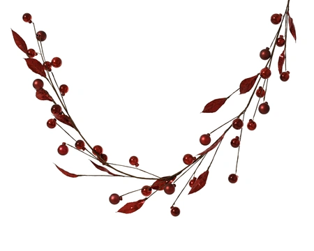Garland PE Oxblood H.120cm