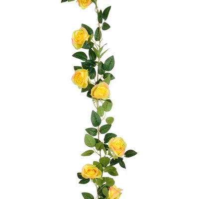 Garland Rose Yellow - L180Xw15Xh6Cm