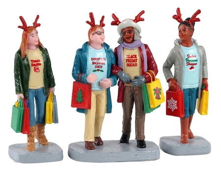 Girls Christmas Shopping