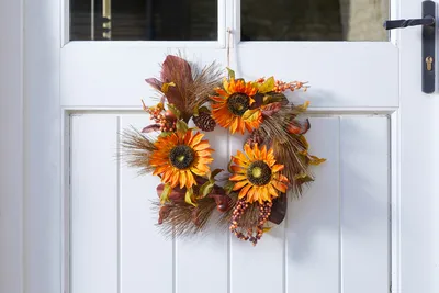 Golden Sunflower Whirl 45cm - image 1
