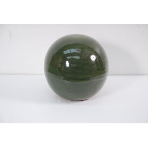 Green Sphere Glazed 30Cm