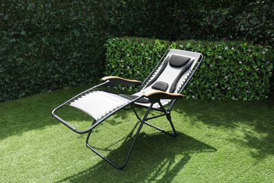 Grey Multi-Position Relaxer Chair - image 2
