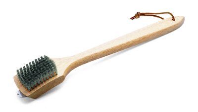 Grill Brush Bamboo Handle 46cm