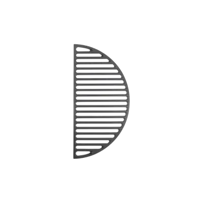 Grill Guru Cast Iron Half Moon Grill Large