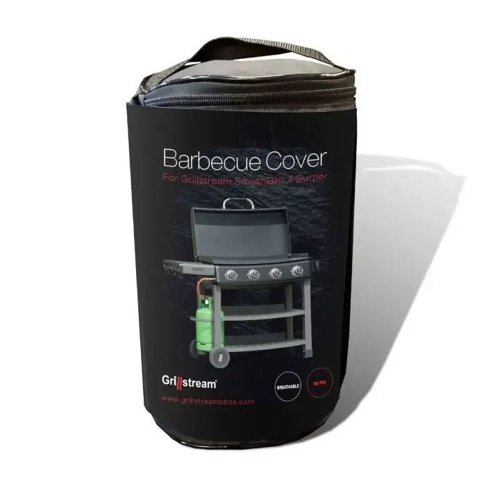 Copertura per barbecue a gas Bcc Oxford nera, 100% impermeabile e
