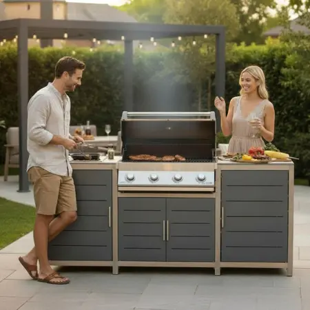 Grillstream Sanctuary Birch 4 Burner Deluxe Outdoor Kitchen - image 3
