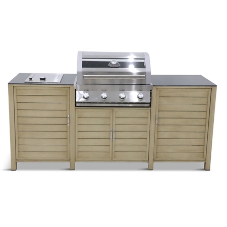 Grillstream Venice Outdoor Kitchen 4 Burner Hybrid With Cera - image 1