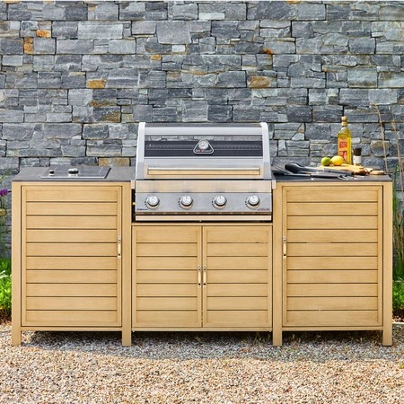 Grillstream Venice Outdoor Kitchen 4 Burner Hybrid With Cera - image 2